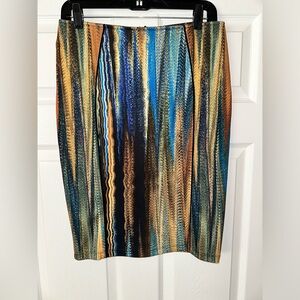 Beyoncé for H&M Multi-Color Pencil Skirt